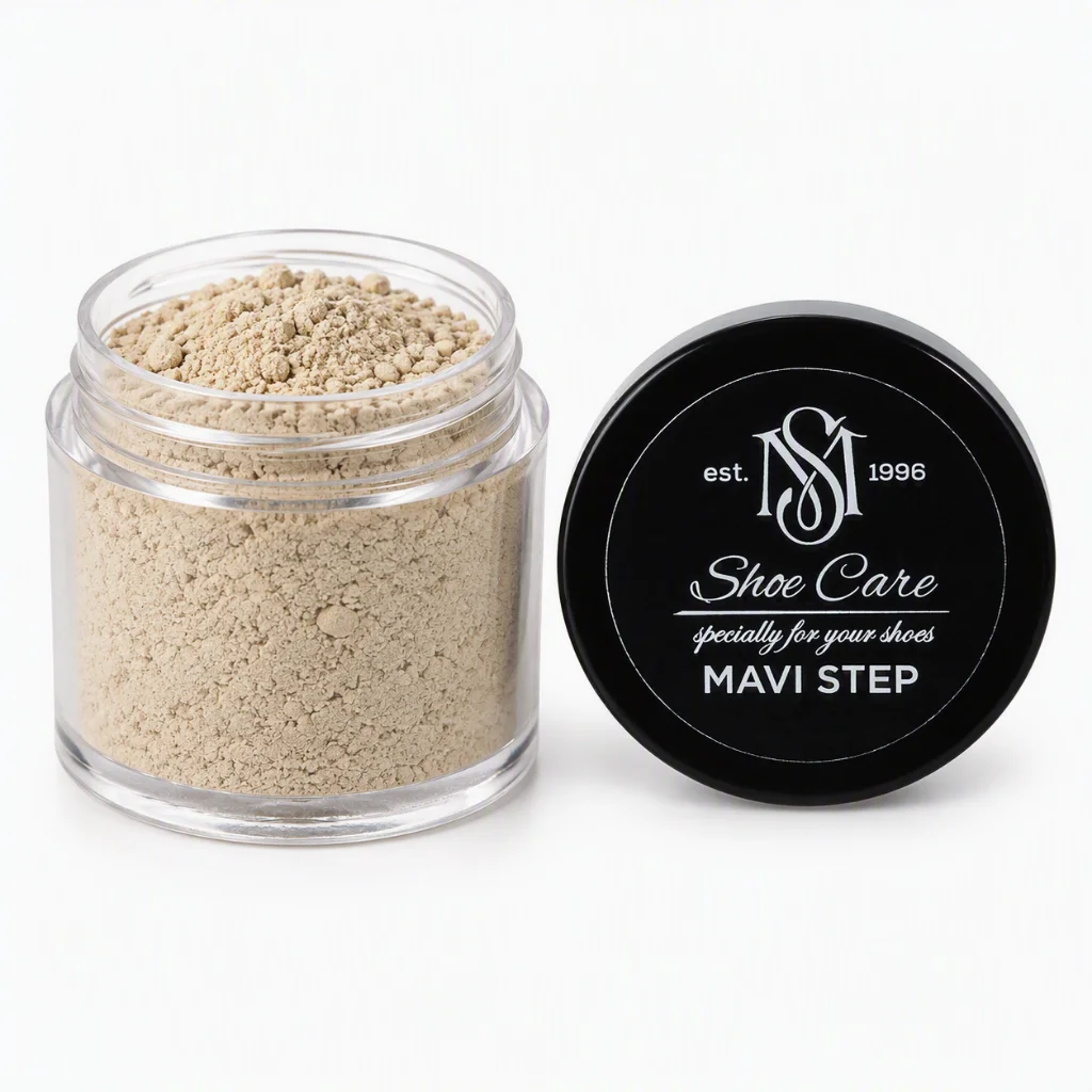 Порошковий сухий плямовивідник для шкіри та замші MAVI STEP Mineralis Сухий плямовивідник для шкіри та замші MAVI STEP Mineralis
